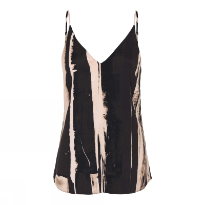 Gustav Cassie Strap Top - Beige / Brown Gustav Cassie Strap Top - Beige / Brown